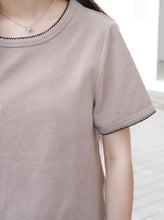 將圖片載入圖庫檢視器 撞色鋸齒邊Daily Tee · 5色入