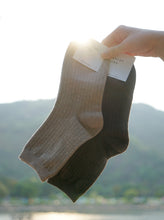 將圖片載入圖庫檢視器 🧦韓國襪子 · 淨色直紋
